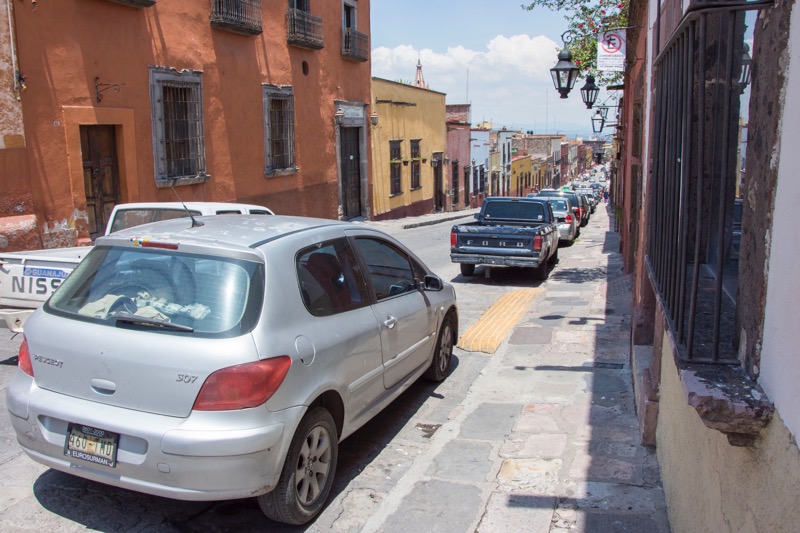 【メキシコ】サンミゲル・デ・アジェンデの街並み