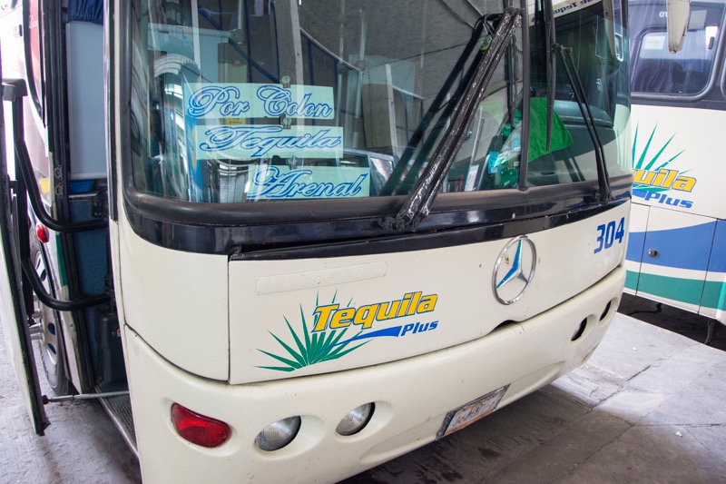 【メキシコ】グアダラハラ→テキーラ村のバス