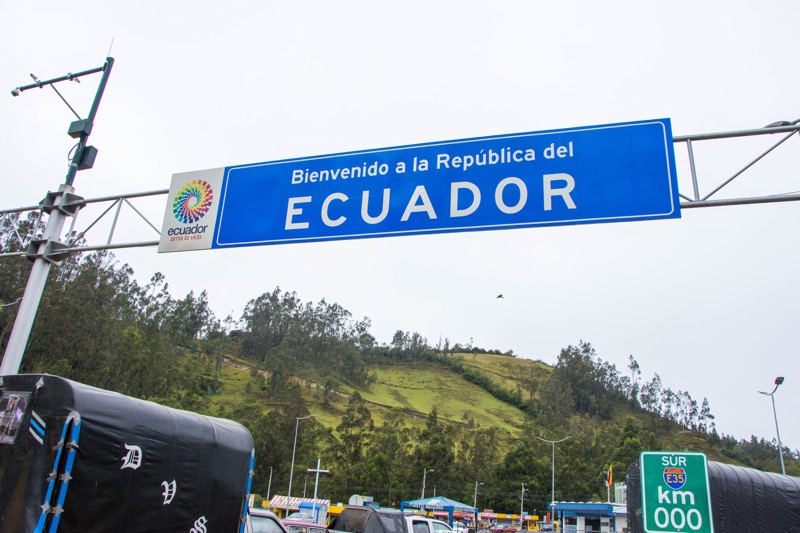 コロンビア/エクアドル国境